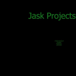 Screen shot of the Jask Projects Ltd website.