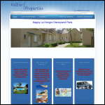 Screen shot of the Paris Properties Ltd website.