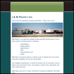 Screen shot of the J.M. Plastics Ltd website.