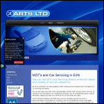 Screen shot of the Automobile Restoration Tuning Service Ltd website.