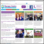 Screen shot of the Hertfordshire Multiple Sclerosis Therapy Centre Ltd website.
