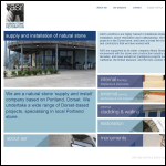 Screen shot of the Albion Stone Restoration Ltd website.
