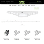 Screen shot of the UTV Products Ltd website.