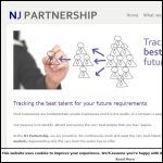 Screen shot of the NJ Partnership website.