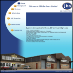 Screen shot of the J B S Hardware Ltd website.