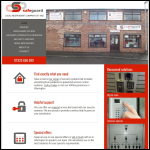 Screen shot of the Safeguard (N/w) Ltd website.
