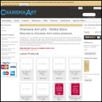 Screen shot of the Christian Art Ltd website.