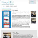 Screen shot of the Piervale Ltd website.