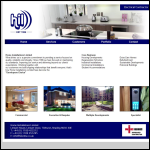 Screen shot of the Home Installations Ltd website.
