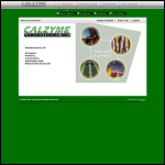 Screen shot of the Calzyme Laboratories (UK) Ltd website.