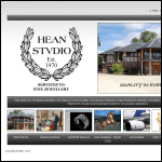 Screen shot of the Hean Studio Ltd website.