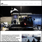 Screen shot of the Snowpark Ltd website.