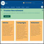 Screen shot of the Leeds Citizens Advice Bureau website.