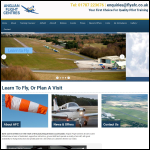Screen shot of the Essex Flying School Ltd website.