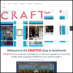 Screen shot of the The Great Eastern Craft Co-operative Ltd website.