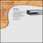 Screen shot of the T R Cellular Services Ltd website.