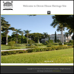 Screen shot of the Devon House Developments Ltd website.