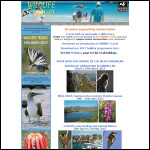 Screen shot of the Wildlife Travel Ltd website.