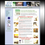 Screen shot of the V & S Fabrications Ltd website.