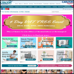Screen shot of the Carlton House Maintenance Ltd website.
