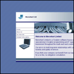 Screen shot of the Meronhart Ltd website.