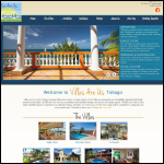 Screen shot of the R & P Villas Ltd website.