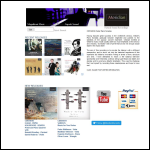 Screen shot of the Meridian Records Ltd website.