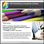 Screen shot of the Architects' Publishing Partnership Ltd website.