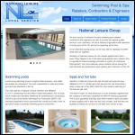 Screen shot of the National Leisure Catering Ltd website.
