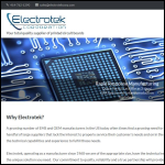 Screen shot of the Electromek (Operations) Ltd website.