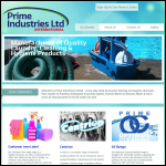 Screen shot of the Cheshire Chemicals Ltd website.