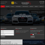 Screen shot of the Roadstar Uk Ltd website.