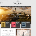 Screen shot of the The Valley Hotel Ltd website.