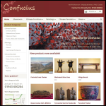 Screen shot of the Confucius (UK) Ltd website.