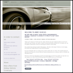 Screen shot of the Abbey Vehicle Contracts Ltd website.