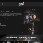 Screen shot of the Classic Dispensers Ltd website.