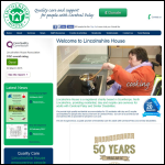 Screen shot of the Lincolnshire House Association website.