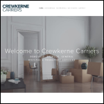 Screen shot of the Crewkerne Carriers Ltd website.