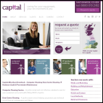 Screen shot of the Capital Computer Care Ltd website.