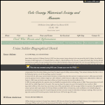 Screen shot of the G. F. Cole & Son (Holdings) website.