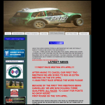 Screen shot of the East Coast Autograss Racing Club Ltd website.