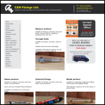 Screen shot of the C.A.N. Fixings Ltd website.
