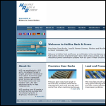Screen shot of the Halifax Rack & Screw Cutting Co. Ltd website.