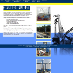 Screen shot of the Severn Bore Piling Ltd website.