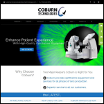 Screen shot of the Gerber Coburn Optical (U.K.) website.