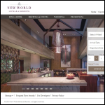 Screen shot of the New World Hotels Ltd website.