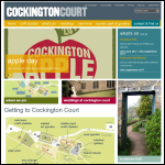 Screen shot of the Barrington Court (Paignton) Ltd website.