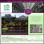 Screen shot of the Covent Garden Area Trust website.