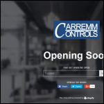 Screen shot of the Combustion Controls Ltd website.