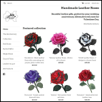 Screen shot of the The English Rose Company Ltd website.